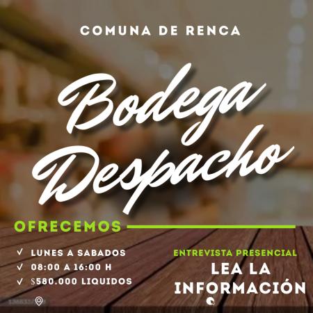 OPERARIOS/AS AREA DESPACHO DÍA - RENCA