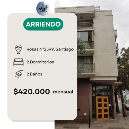 ARRIENDO ROSAS 2599, SANTIAGO  