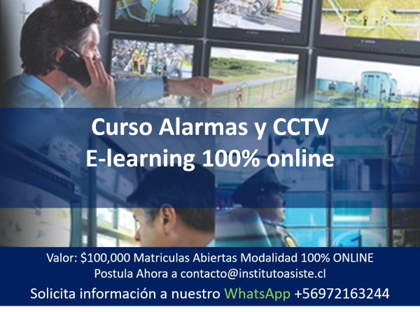 CURSO ALARMAS Y CCTV 100% ONLINE