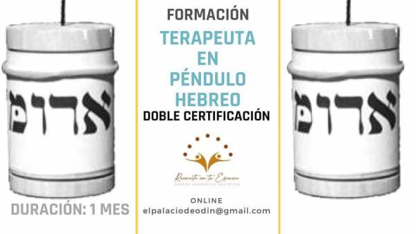 TERAPEUTA EN PÉNDULO HEBREO ONLINE