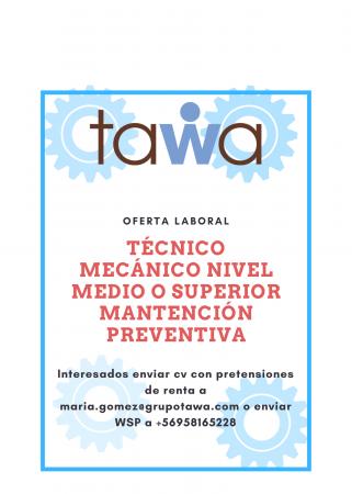 TÉCNICO MANTENIMIENTO INDUSTRIAL / MAIPÚ