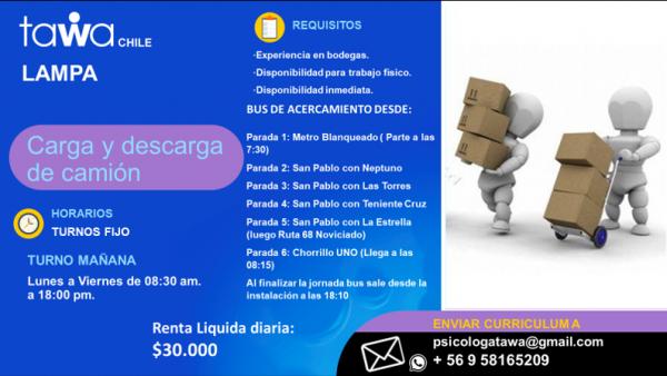 CARGA Y DESCARGA CAMION