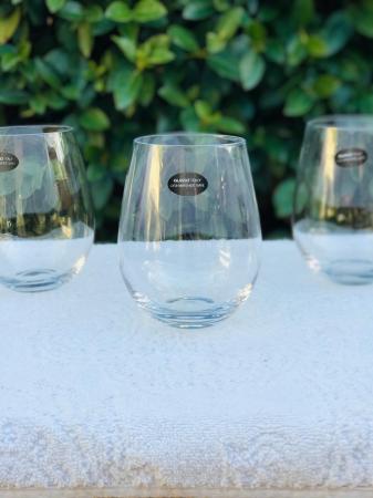 3 PCS VASOS VIDRIO 600ML GLASSO