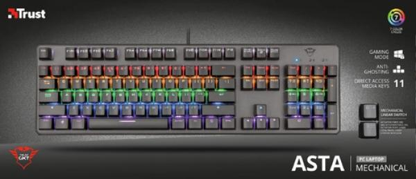 TECLADO GAMER ASTA 