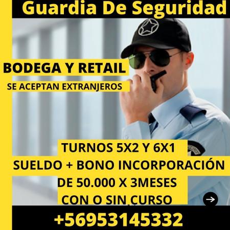 GUARDIA SEGURIDAD(SE ACEPTAN EXTRANJEROS