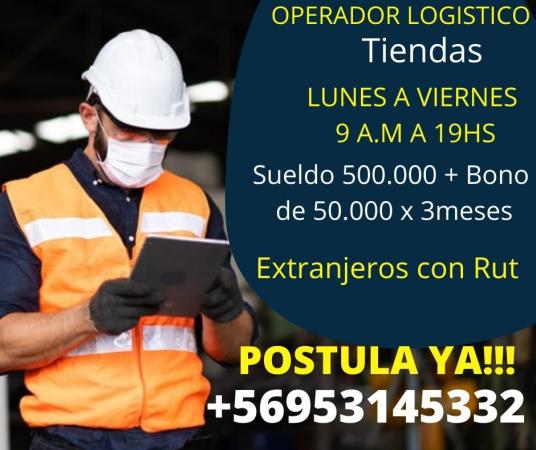 OPERARIO LOGÍSTICO PARA TIENDA