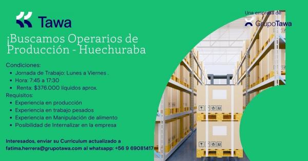 OPERARIOS DE PRODUCCIÓN
