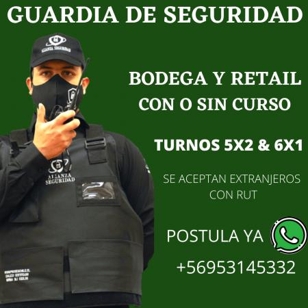 GUARDIA DE SEGURIDAD BODEGA FALABELLA