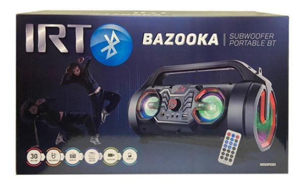 IRT BAZOOKA SUBWOOFER PORTATIL