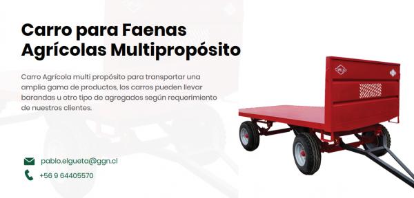 CARRO MULTI PROPOSITO - FAENAS AGRICOLAS