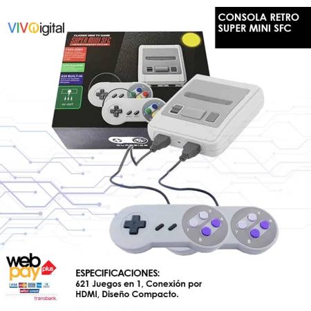 CONSOLA RETRO SFC | SUPER MINI SFC.