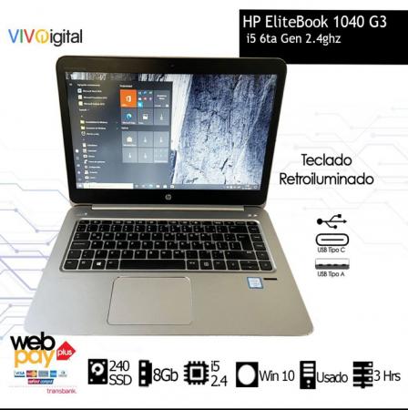 NOTEBOOK USADO HP ELITEBOOK 1040 240 SSD