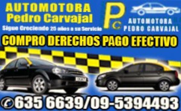 COMPRO,DERECHOS.TAXIS TURISMO,