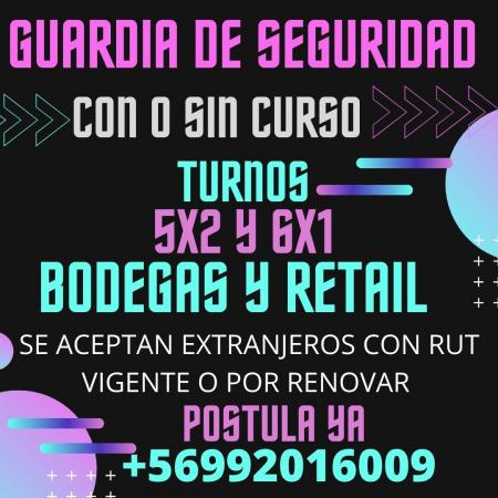 GUARDIA DE SEGURIDAD BODEGA FALABELLA