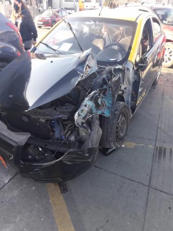 CHEVROLET SAIL CHOCADO