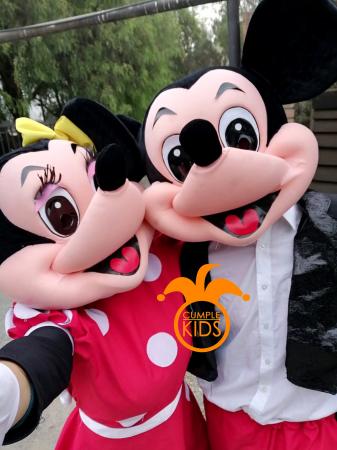 ARRIENDO DE DISFRAZ CON MINNIE Y MICKEY