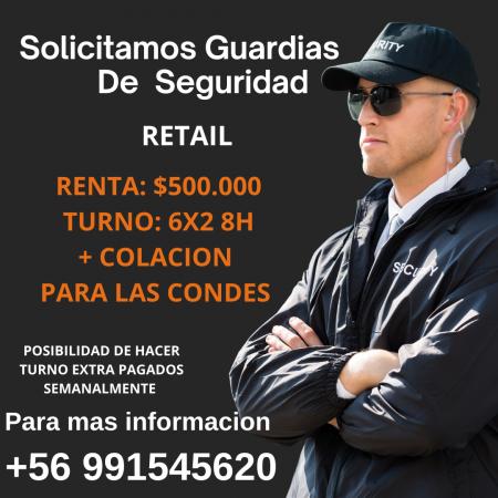 GUARDIAS RETAIL EN VITACURA 