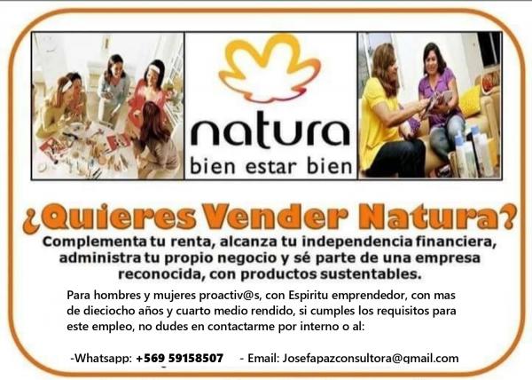 BUSCO CONSULTORAS O CONSULTORES DE NATURA 