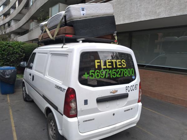 FLETES EN FURGON CON PARRILLA