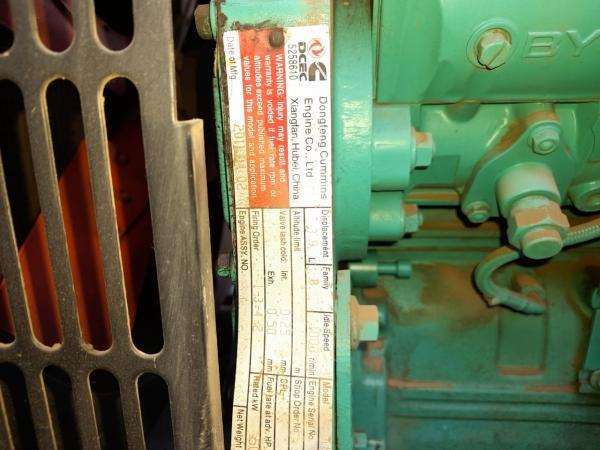 GENERADOR 60 KVA, MOTOR DONGFENG 