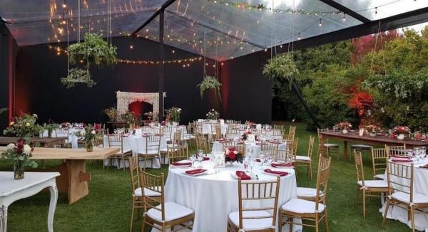 ARRIENDO  VAJILLA, MOBILIARIO, CARPAS
