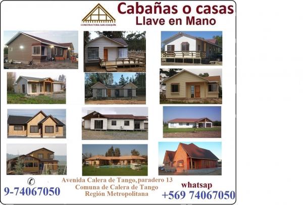 Ofrecemos Construir Cabañas O Casas