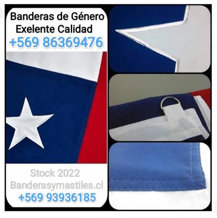 BANDERAS CHILE GÉNERO FIESTAS PATRIAS