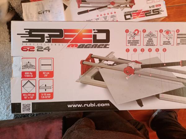 CORTADOR SPEED 62 Y RODILLERAS RUBI