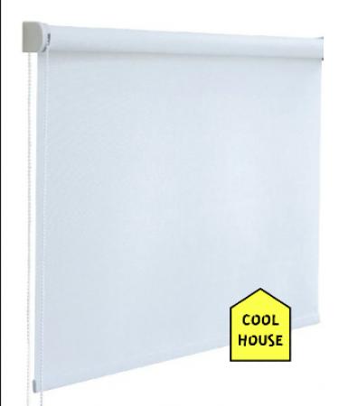 EN VENTA CORTINAS ROLLER LISA BLANCAS