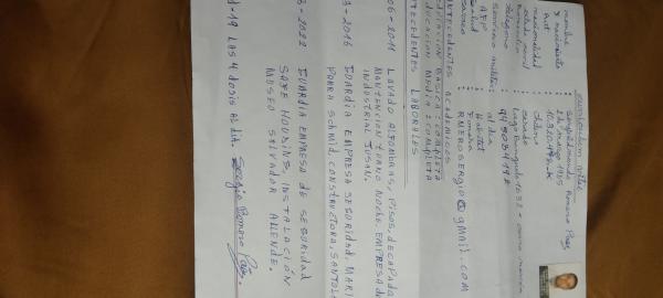 BUSCO TRABAJO COMO AUXILIAR DE ASEO I