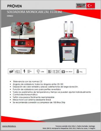 SOLDADORA PVC VENTANAS