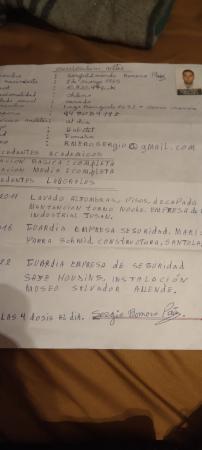 BUSCO TRABAJO COMO AUXILIAR ASEO NOCHE 