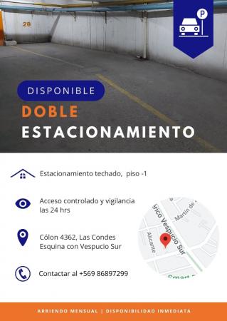 ARRIENDO ESTACIONAMIENTO
