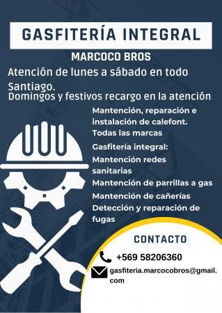 Servicios De Gasfitería Marcoco Bros 