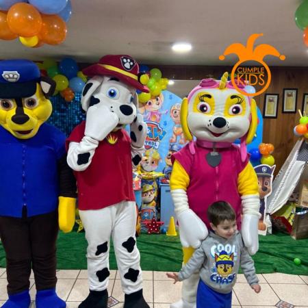 ARRIENDO CORPOREO PAW PATROL 