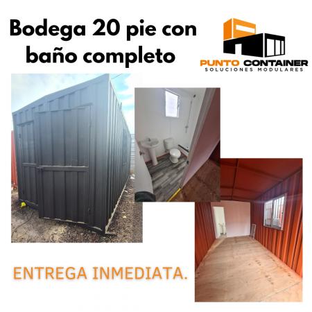 Container Bodega Con BaÑo 