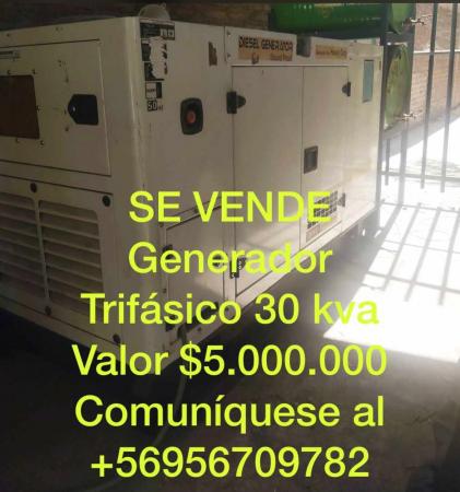 GENERADOR TRIFASICO 30 KVA