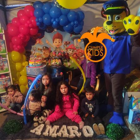 GRAN DIVERSION CON CHASE DE PAW PATROL