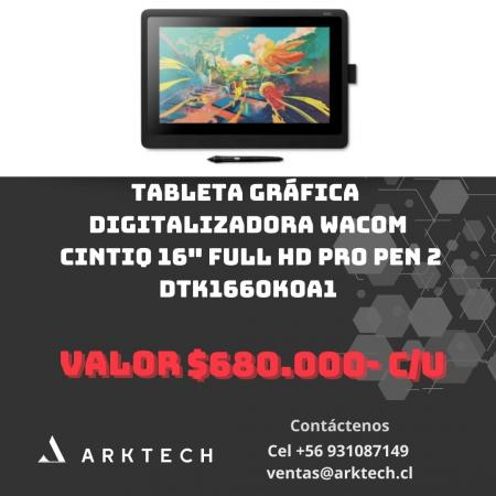 Tableta Wacom Dtk1660k0a1