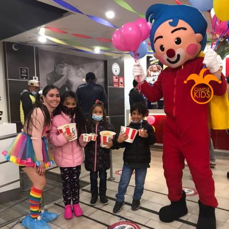 FIESTA CON PAYASO PLIM PLIM