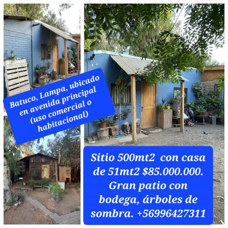 SITIO 500MT2 CON CASA 