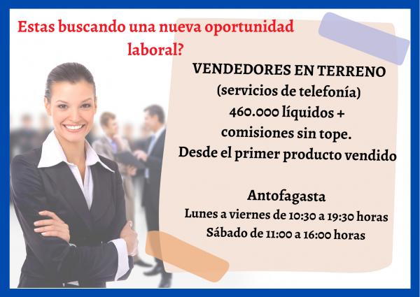 Vendedores Con O Sin Exp. En Terreno