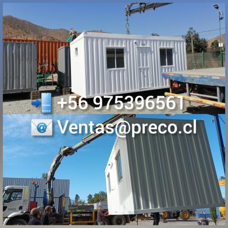 CONTAINER OFICINA, HABITACIONA, BODEGA, BAÑOS 