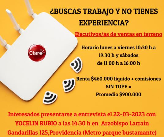 Ejecutivos De Ventas En Terreno
