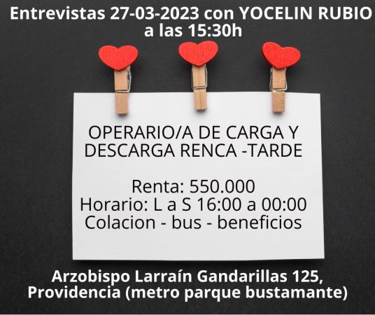 Op. De Carga Y Descarga Tarde