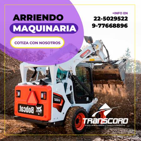 ARRIENDO MINICARGADOR
