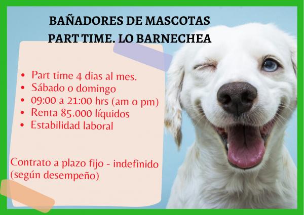 BaÑador De Perros Part Time