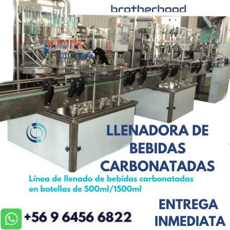 LÍNEA DE LLENADO DE BEBIDAS CARBONATADAS