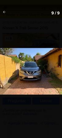 VENDO NISSAN X TRAIL SENSE 2.5 CC 2015