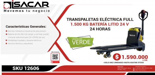 TRANSPALETA FULL ELÉCTRICA